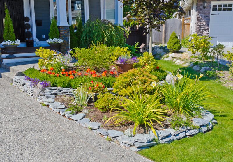 28 Front Yard Landscaping Ideas To Make Your Home More Attractive - Shrubhub