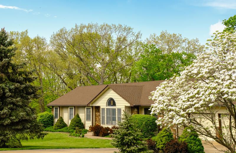 landscaping ideas for front yard ranch house