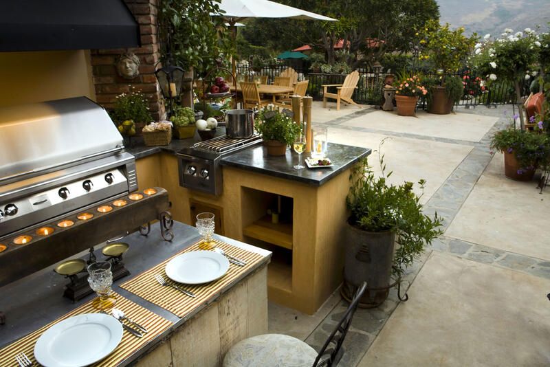 Covered Outdoor Kitchen Ideas - Shrubhub