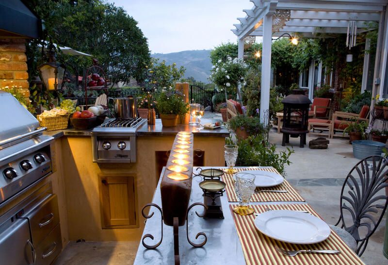 Covered Outdoor Kitchen Ideas - Shrubhub