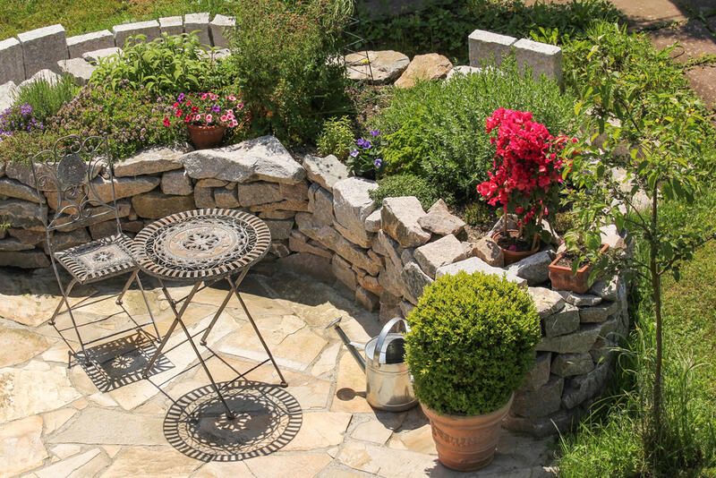 The World of Raised Stone Garden Beds - Shrubhub