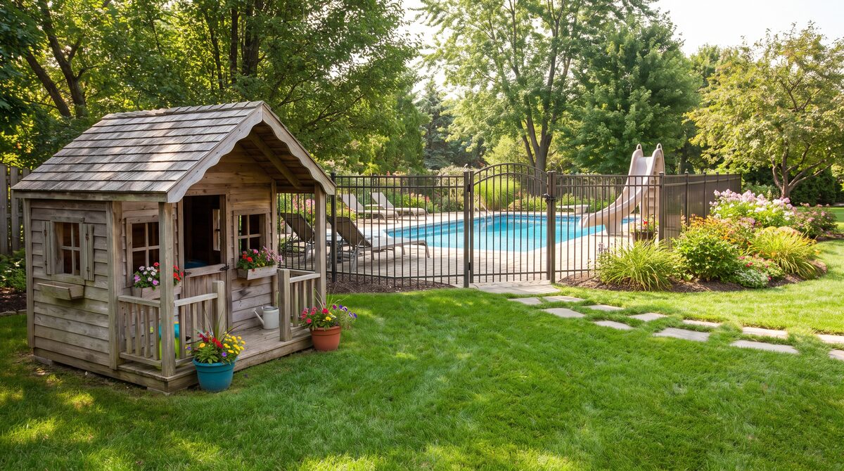 From Playhouses To Gated Pools: How To Create The Perfect Kid Friendly Yard - Shrubhub