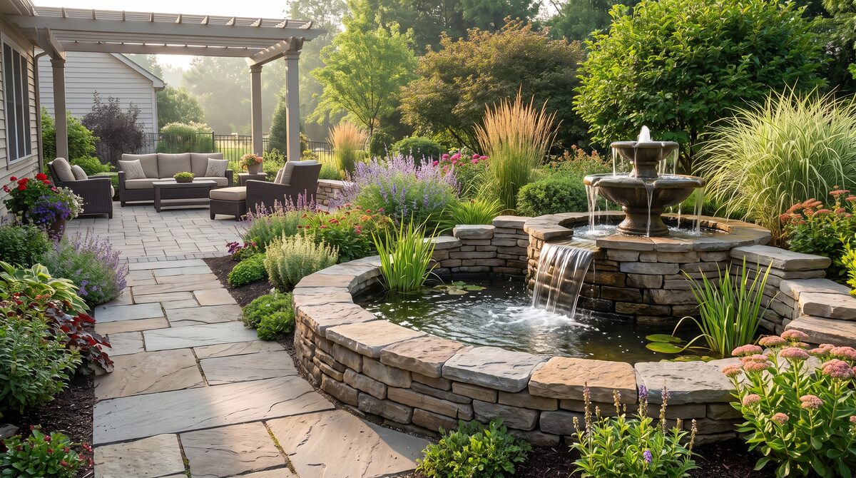 Hardscaping And Water Feature Design Tips for Your Outdoor Space - Shrubhub