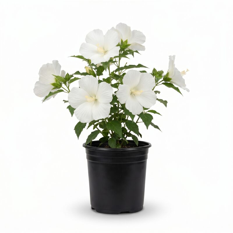 Hibiscus Luna White image
