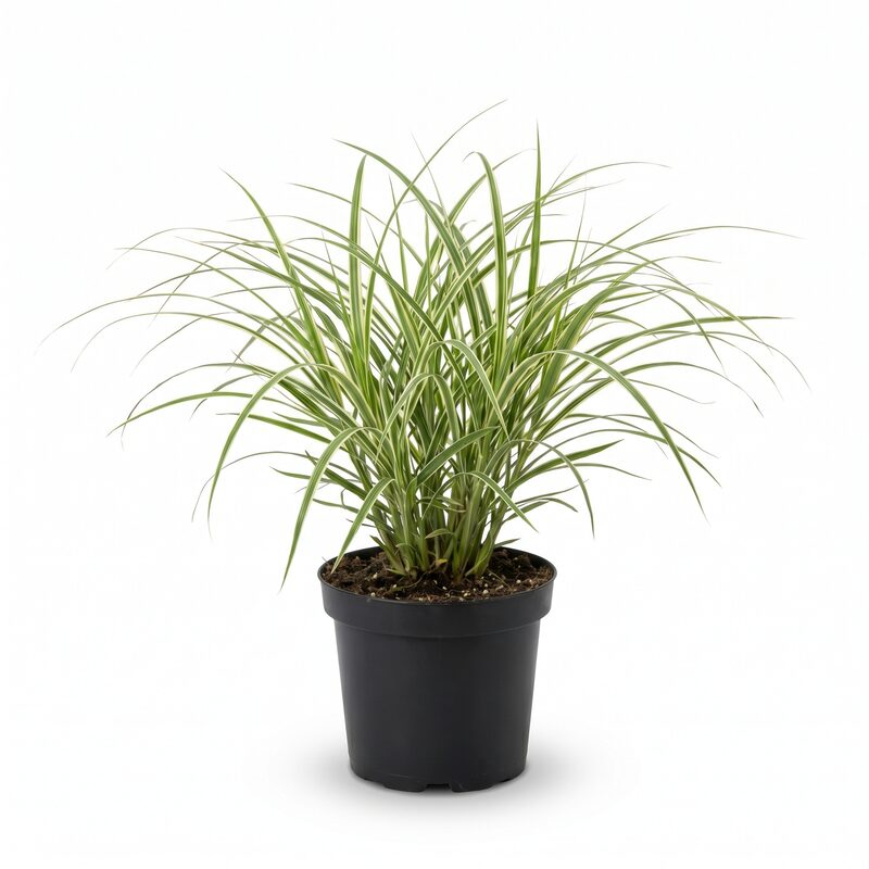 Variegated Japanese Silver Grass image