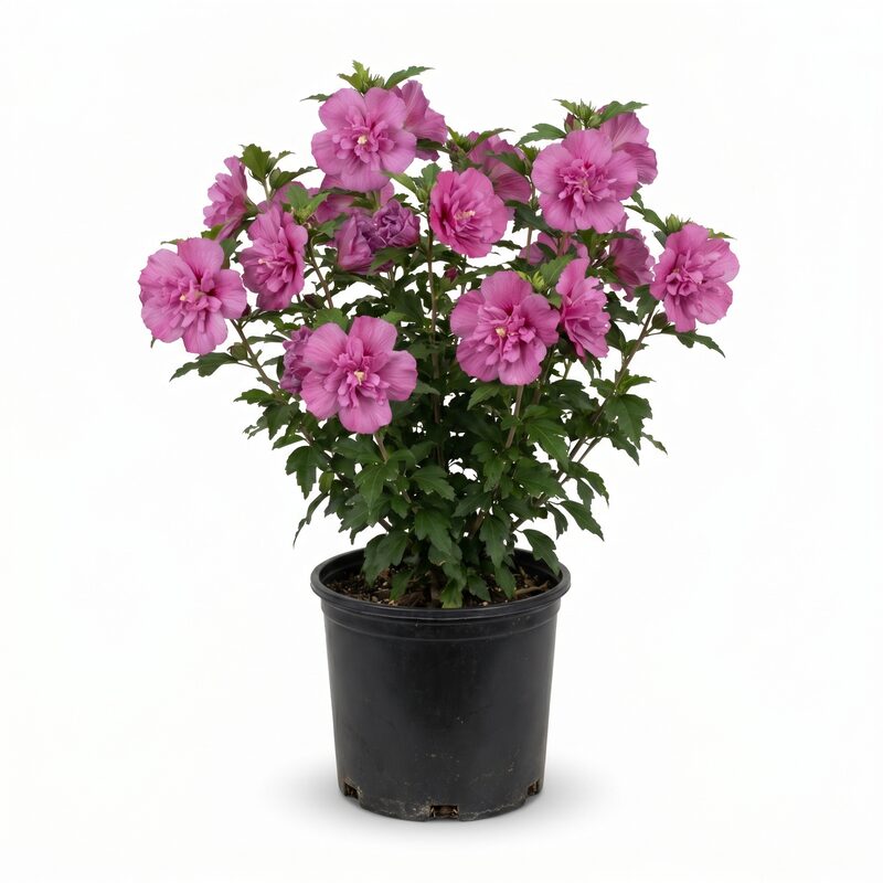 Magenta Chiffon Rose of Sharon image