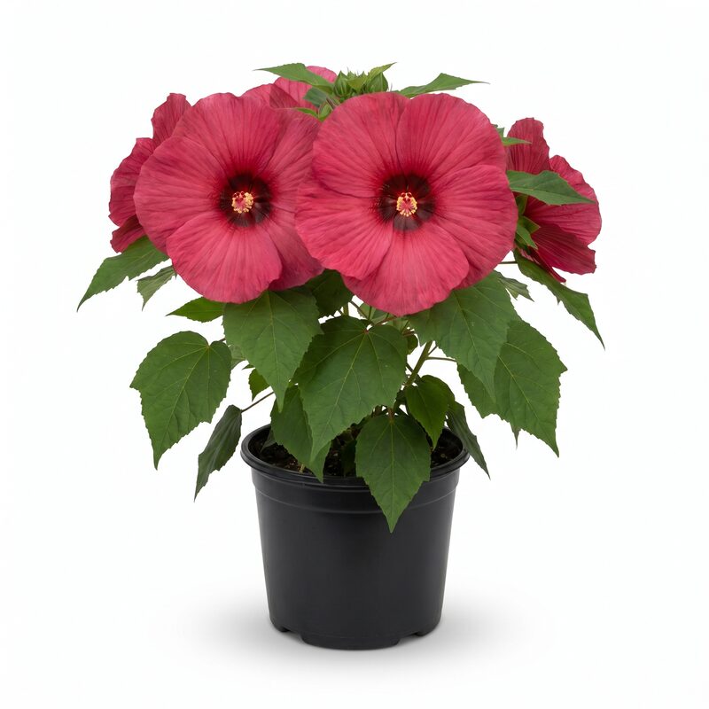 Giant Hibiscus 'Angel Eyes' image