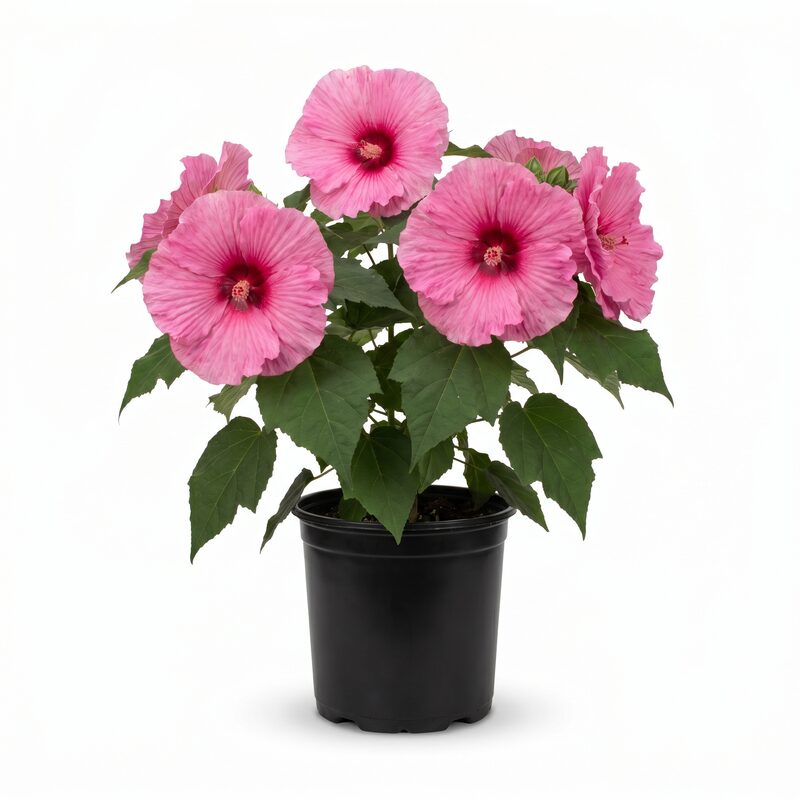 Giant Hibiscus Watermelon Ruffles image