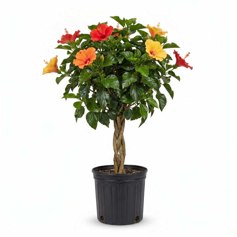 Braided Hibiscus "triple Twist' image