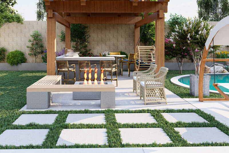 Large Backyard Design Ideas - Shrubhub