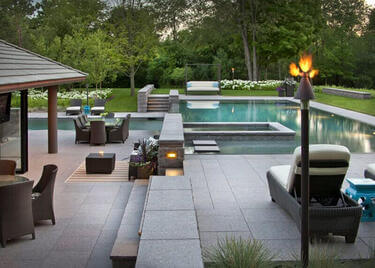 Beautiful backyard design