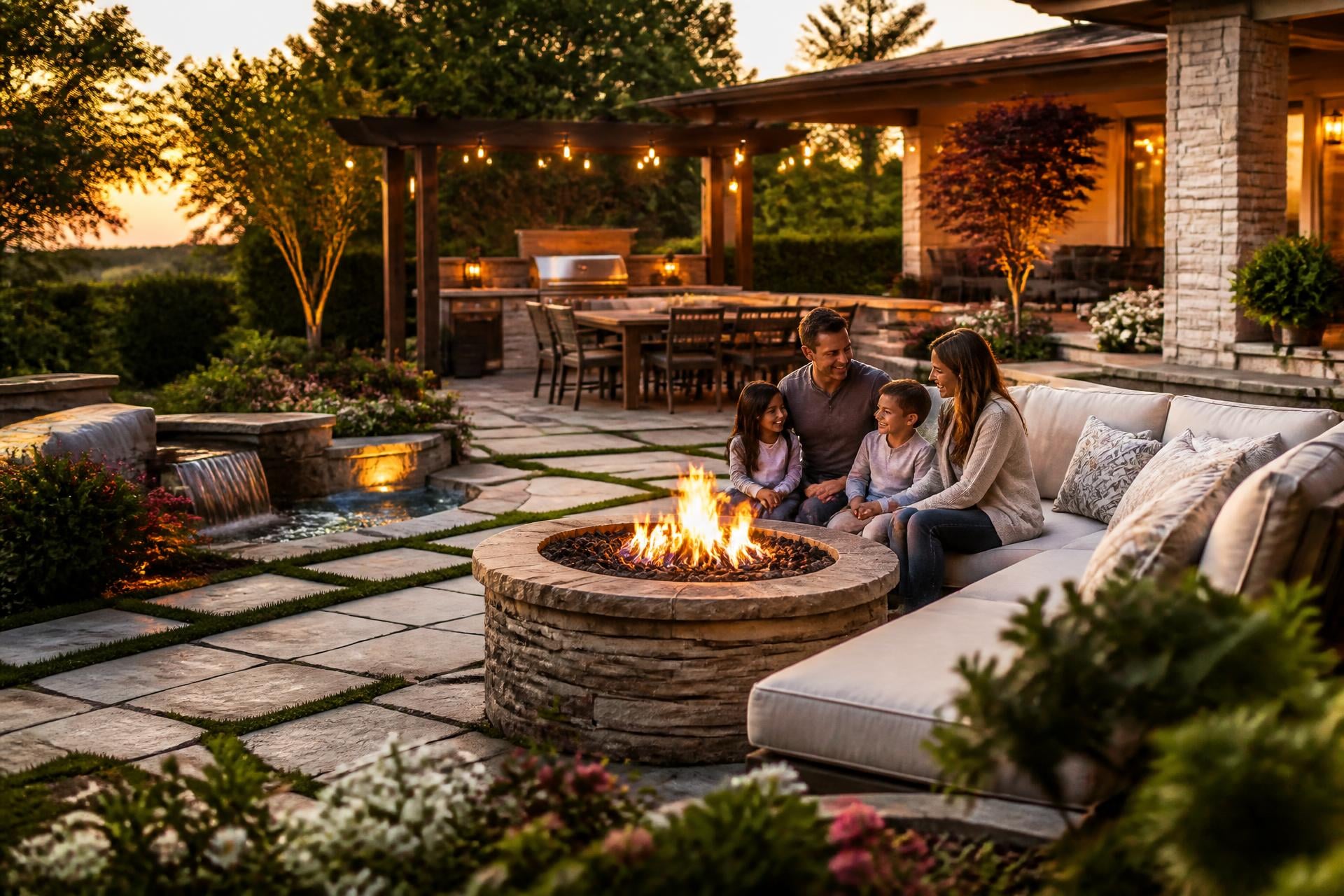 Backyard design
