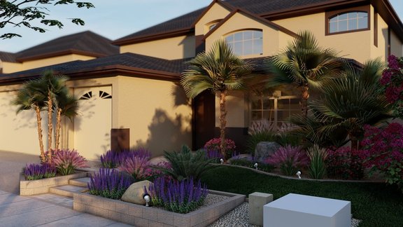 front garden