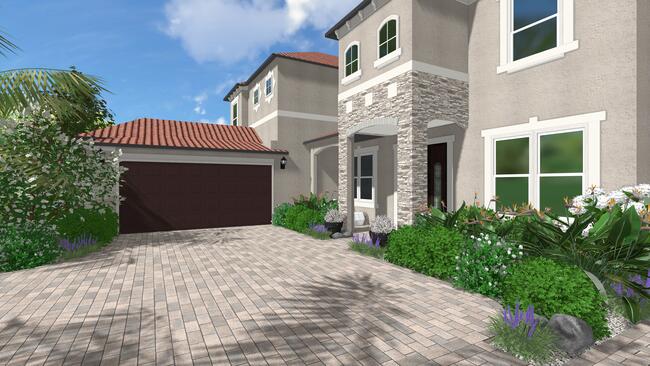 Beautiful backyard design