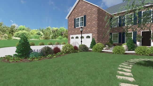 Beautiful backyard design